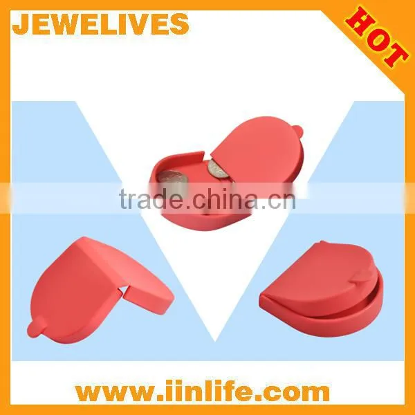 Reasonable Price High Quality Candy Color Silicone Coin Wallet photo-3