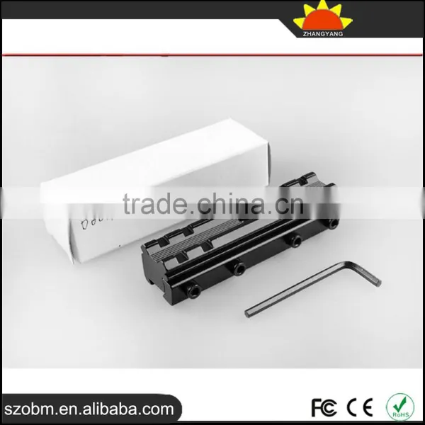 D0011 Aluminum Alloy 11mm to 21mm Gun Mount Rail Weaver Adaptor photo-5