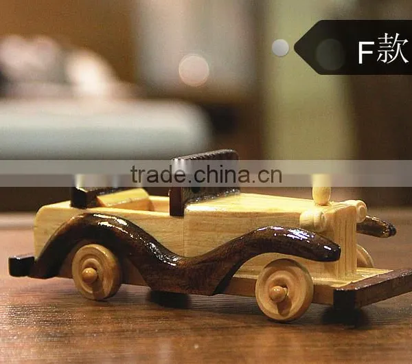 2016 Customized Arts Deco and Crafts Wooden Toys Car photo-2