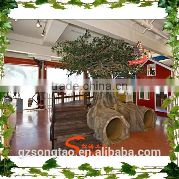 High-level Design Outdoor Artificial Tree House Simulation Artificial Tree House for Kids photo-5