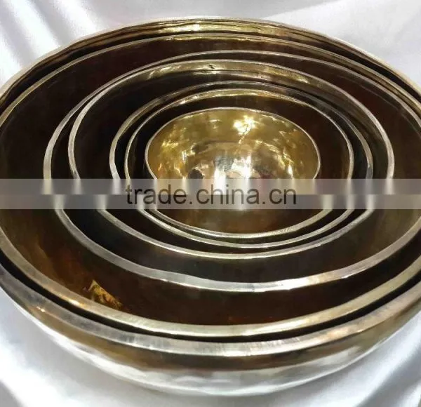 High Quality Shiny Tibetan Meditation & Healing Singing Bowl Set photo-3