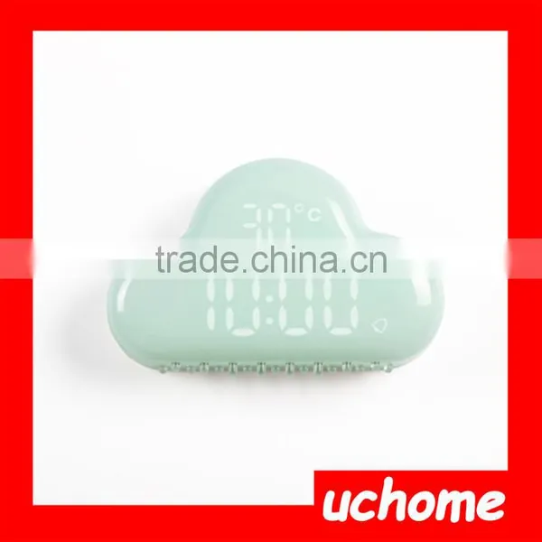 UCHOME Cloud Shape Alarm Clock/Colour Changing Light Nature Sound Alarm Clock,Table Alarm Clock,Digital Clock photo-4