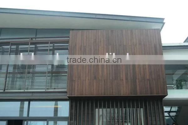 Top Quality Water Proof Outdoor Strand Woven Bamboo Wall Panel Strips in Light Chocolate Color---KE-OS0888 photo-3
