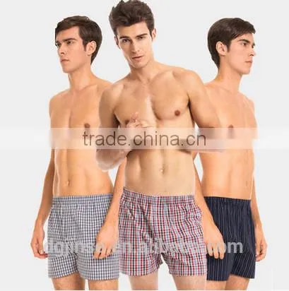The Classical Summer Pure Cotton Loose Plus Size Household Beach Wear Mens Boxer Shorts