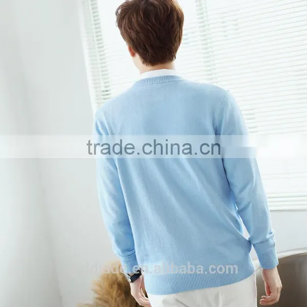 Men Sweater 2017 Custom Cotton Wool Knitted Latest Sweater Designs for Men photo-2