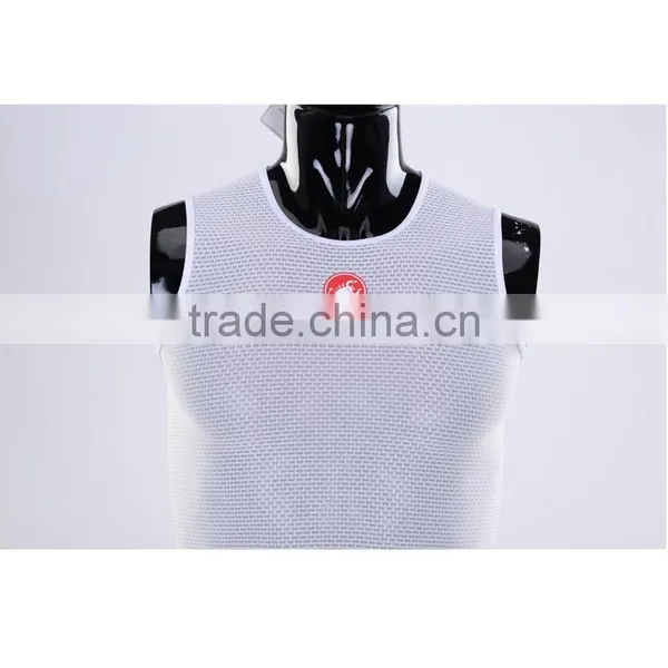 Mesh Base Layer Shirt All White photo-2
