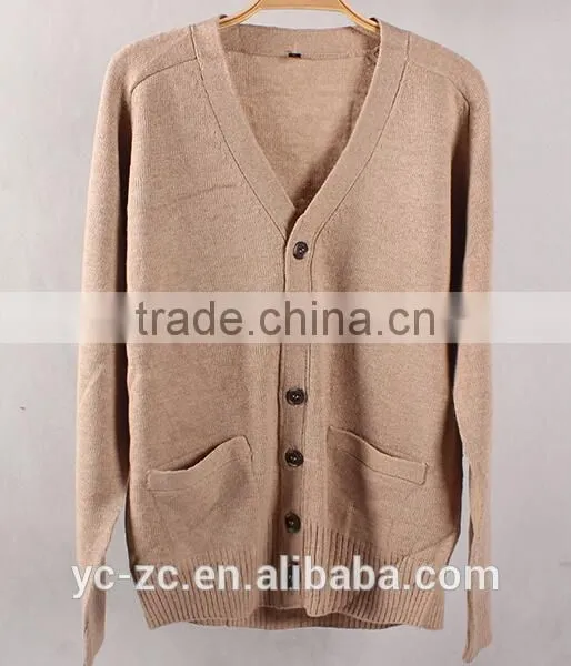 100% Cashmere Spring Wool Cardigan Sweater photo-2