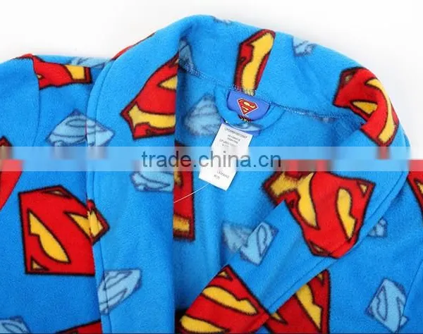 Fire Micro Fleece Sleepwear Men Winter Coat photo-3