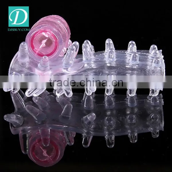 Popular Sex Ring Male Cock Vibrator Ring Spike Ring Massager for Men photo-2