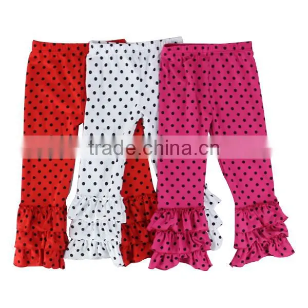 Wholesale Icing Pants Cotton Yarn Kids to China Children's Clothing Ruffle Pants photo-2
