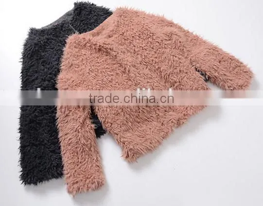 Autumn and Winter Fake Fur Coat Long Sleeves Europe and the United States photo-2