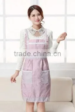 Apron Manufacturers Fan or Licensing Double Thick Waterproof Korean Princess Korean Apron Custom Gift Advertising Aprons photo-2