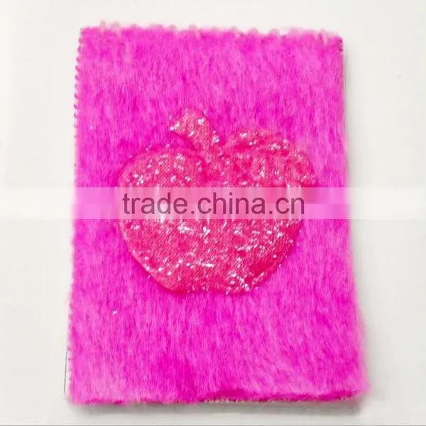 Novel Custom Cartoon Plush Cover Notebook Diary photo-2