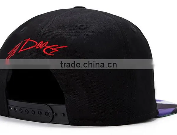 Custom Wholesale 3D Embroidery Patch Pattern Customize Hip Hop Snapback Caps and Hats photo-3