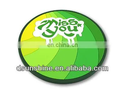 Hot Sale OEM-factory Embossed / Debossed 3D Soft PVC Coaster photo-5