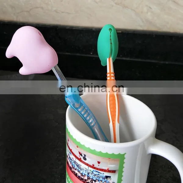 Portable Silicon Toothbrush Holder Sanitary Toothbrush Tube Tooth Brush Case For Outdoor Travel Bathroom Accessories photo-5