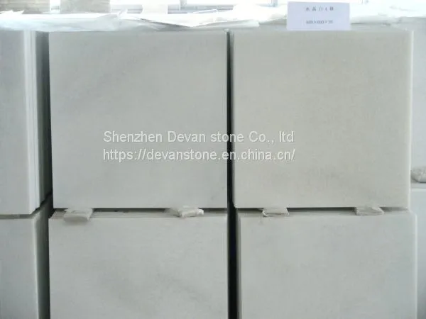 Crystal White Marble Slabs Marble Tiles photo-5