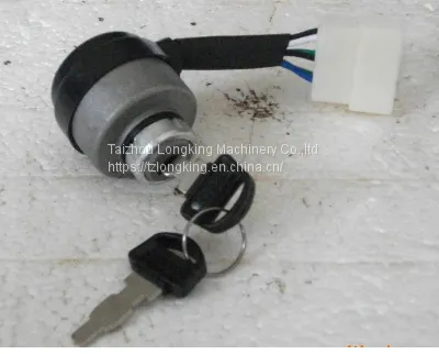 168F/2900H/GX160 Generator Accessories Lock & Key/ignition Key Switch 4 Wire