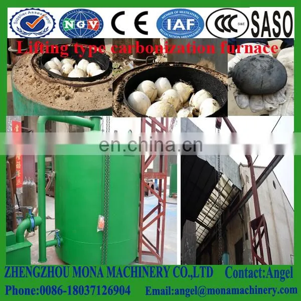 Hoist Lifting Coconut Shell Charcoal Carbonization Furnace photo-6