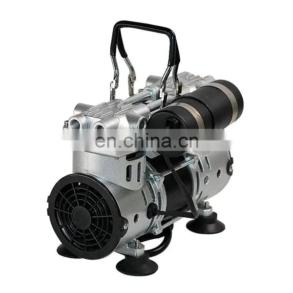 New Design Silent Oil Free Piston Portable Vacuum Pump for Fish Farming Tank photo-4