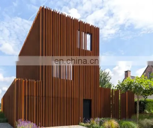 Corten Steel Edging Fence Corten Steel Sheet photo-3