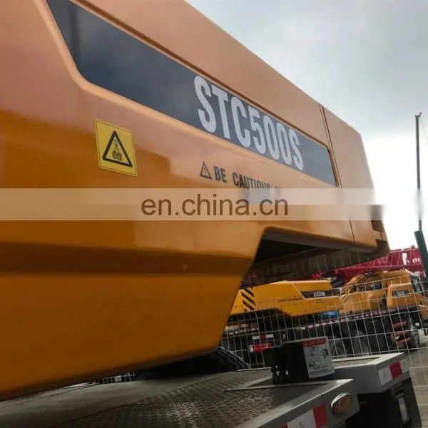 SANY 50 Tons Pickup Truck Crane With Cable Winch STC500 for Sale photo-3