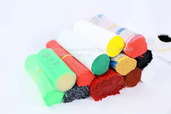 PET Brush Filament Broom Fiber Flaggable Crimped Synthetic Monofilament