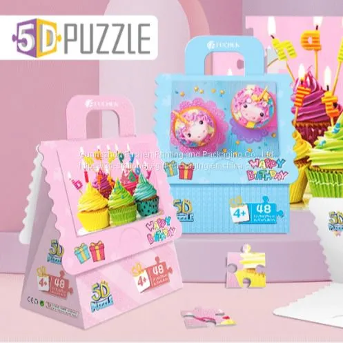 3D Lenticular Printing Jigsaw Puzzle for Kids 48pcs-birthday