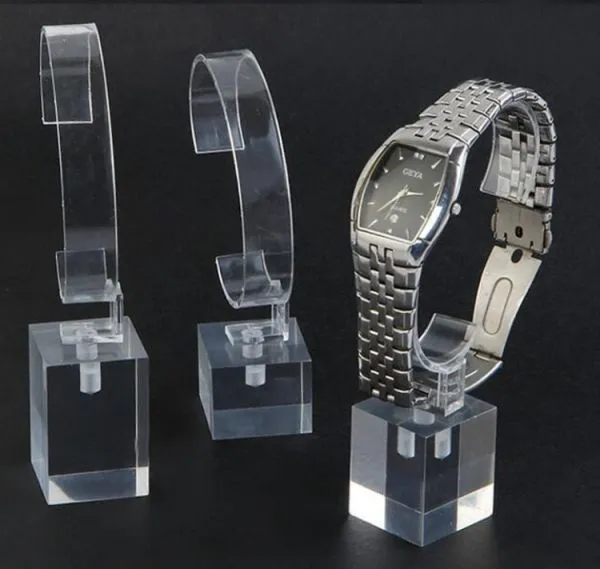 Custom Luxury Acrylic Watch Display Stand Jewelry Bracelet Display Rack photo-2