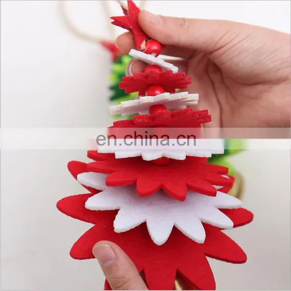 DIY Felt Christmas Tree With Hanging Ornaments, Xmas Gifts for Kids Christmas Decorations photo-5