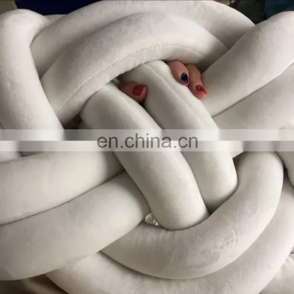 Big Flat Knot Pillow Ball Pillow Plush Toy Home Decor photo-3