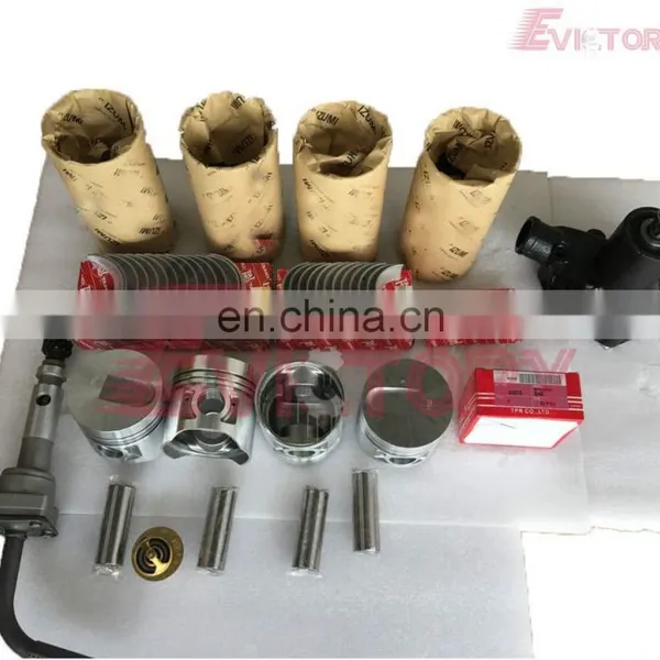 for Mitsubishi S4E S4E2 S4E-2 Water Oil Pump Piston Ring Liner Gasket Bearing photo-4