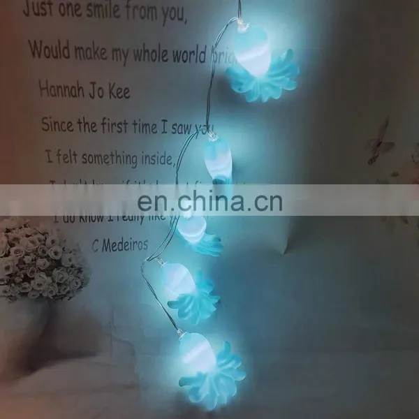 Battery Powered Light LED Plastic Octopus Fairy String Light For Ocean Beach Party Decoration photo-4