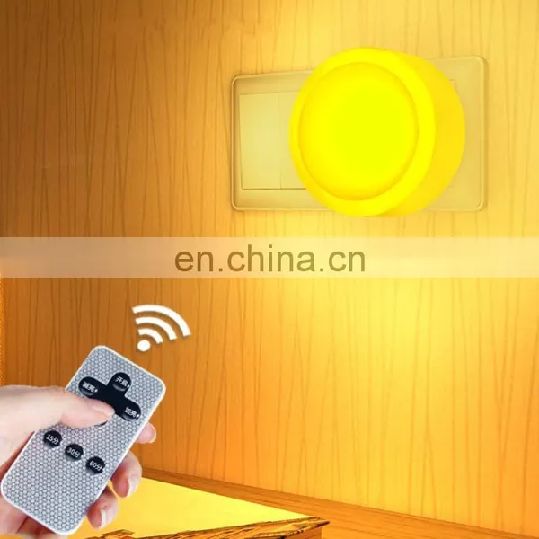 Factory Wholesale Charging Remote Control Wall Night Light Motion Sensor Indoor LED photo-7