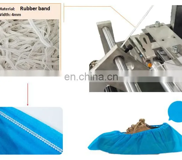 Non Woven Disposable Shoe Cover Machine photo-4