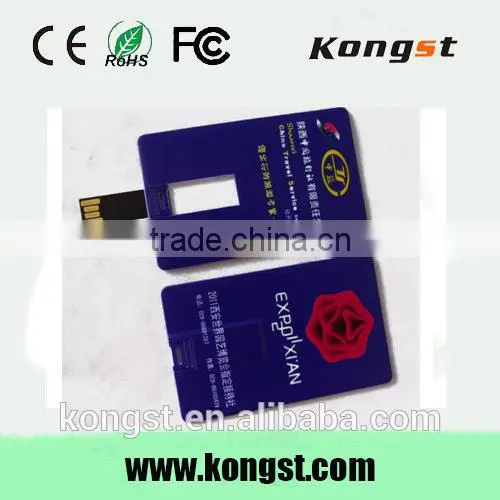 2016 Fashional Kongst Credit Card USB With Custom Logo photo-4