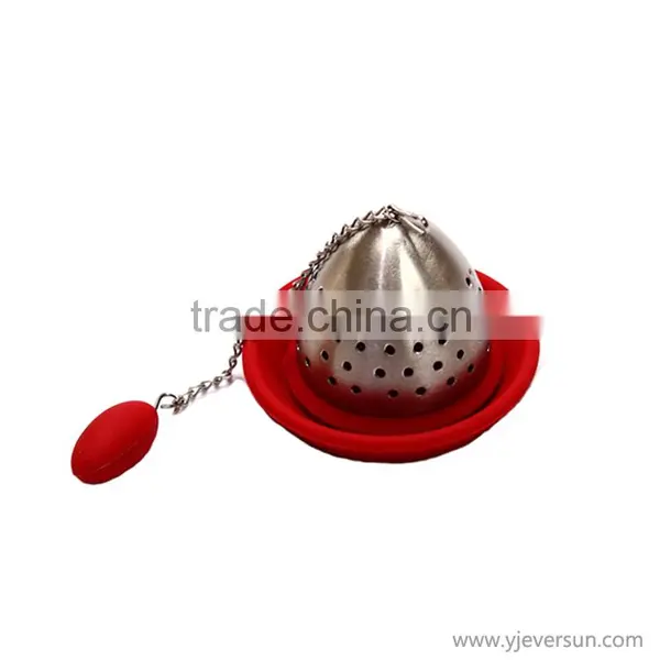 Silicone Tea Infuser Loose Tea Ball Strainer Herbal Spice Filter