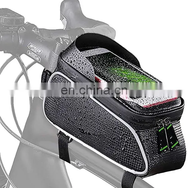 Bicycle Mobile Bag Bicycle Frame Waterproof Outdoor Cycling Mobile Phone Case Storage Bag photo-3
