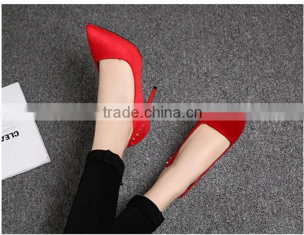 C22735B 2016 Spring New Style Women Fashion High Heel Shoes photo-3