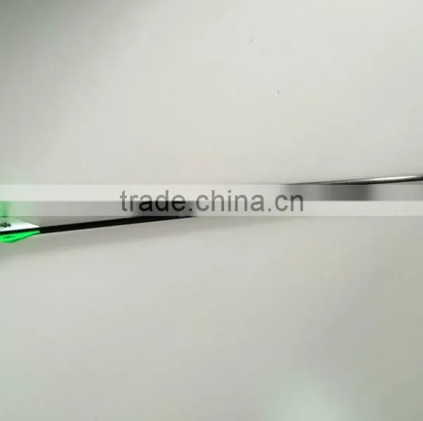 Hot Sale Linkboy Plastic Vanes Black Carbon Arrow Hunting photo-6