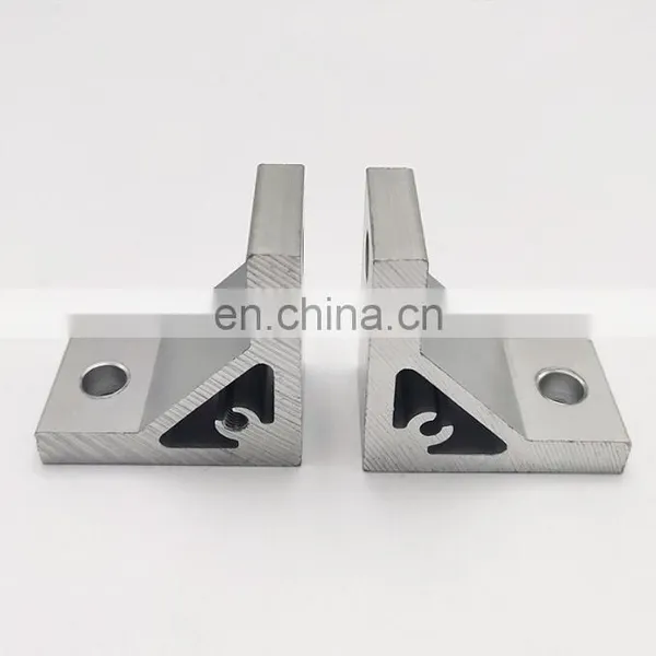 Aluminum Extrusion Angle Code Bracket Right Angle Accessories corner bracket