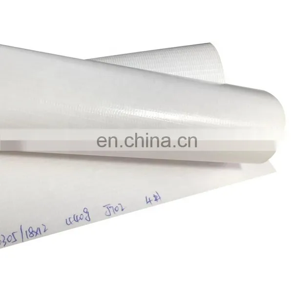 440g 300*500D 18*12 Golssy PVC Felx Banner Rolls ( Cold Lamination, Frontlit) photo-2
