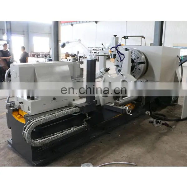 Lathe Machine Q1319 200mm Big Spindle Bore Pipe Threading Lathe Machine With CE Protection photo-3