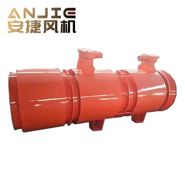 FBDNo5.0/2x5.5kw China Mining Ventilation Fan Axial Flow Fan Local Ventilation Fan photo-3