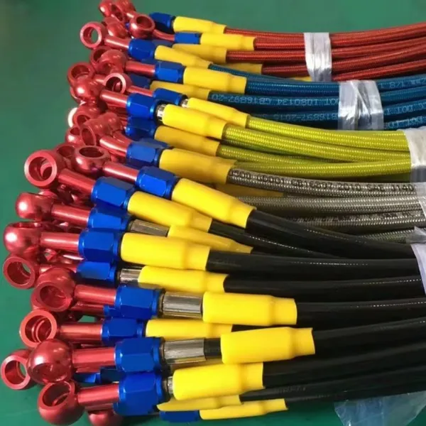 OEM Colors AN3 3,2*7,5 мм резиновый тормозной шланг из полиамида (нейлона) с внутренним слоем ПТФЭ для мотоцикла