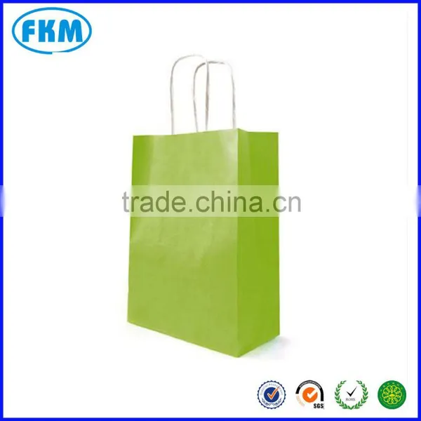High Quality Custom Colorful Kraft Paper Bag With Manufactuer photo-4
