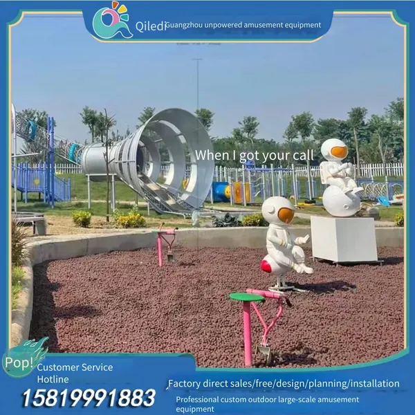 Customized Stainless Steel Slides for Parks, Suitable for Leisure Parent-child Amusement Parks, Professional Production photo-5