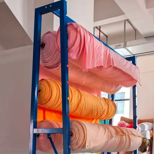 Customizable Fabric Sorting Cart for Textile Dyeing & Finishing Departments