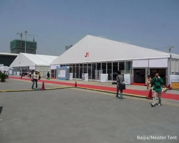 Rental of White and Red Wedding Tents, Rental of Exhibition Tents, and Construction of Food Festival Tents photo-4