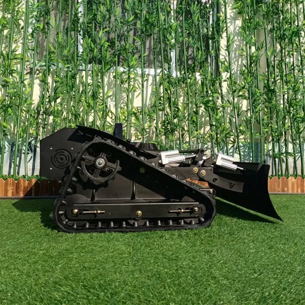 Gasoline Engine Electric Battery Brushless DC Motor Remote Control Tracked Mower photo-6